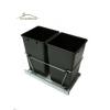 27 in. Easy Pull Double Trash Slide Caddy