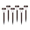 Outdoor Solar LED Walk Lights (6-Pack)