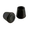 7/8 in. Black Rubber Leg Tips (4-Pack)