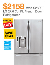 LG 27.6 Cu. Ft. French Door Refrigerator