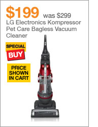 LG Electronics Kompressor Pet Care Bagless Vacuum Cleaner