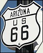 Arizona Route 66 Road Sign