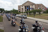 Funeral procession of Covington police Lt. Wade Sharp