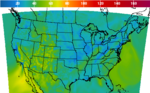 National 8-Hr Average Ozone Concentration Image