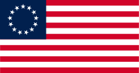 US flag 13 stars – Betsy Ross.svg