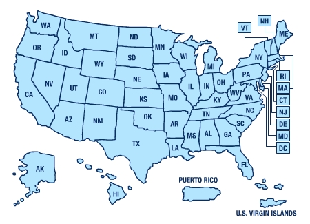 Map of OUP Grantees