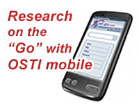 Research on the "Go" with OSTI mobile