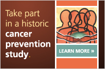 Take part in a historic cancer prevention study