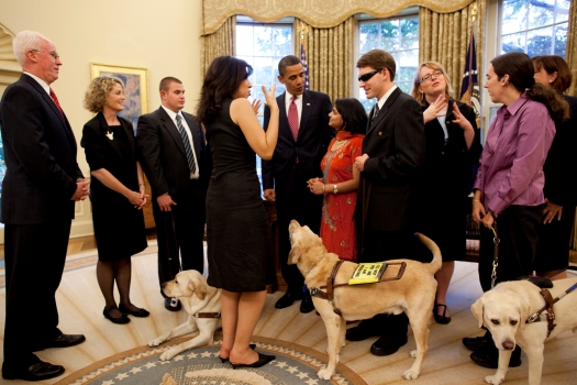 Celebrating Helen Keller Deaf-Blind Awareness Week.