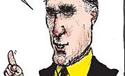 Luckovich on Romney