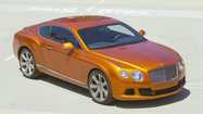 Bentley Continental GT geared toward wide-open spaces, including parking spots