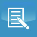icon of notepad and pen