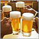 group beer toast