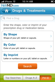 iPhone pill ID