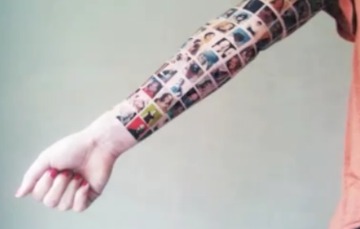 Woman Gets Facebook Friend Sleeve Tattoo [VIDEO]