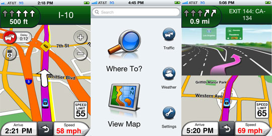 Garmin StreetPilot for iPhone