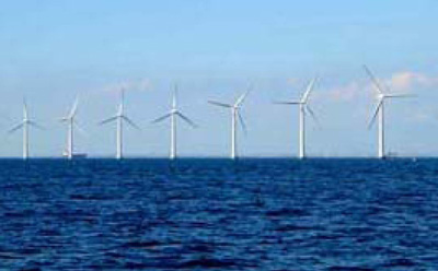 Photo of an Offshore Wind Farm