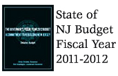 State of NJ Budget Fiscal Year 2012