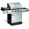 4-Burner Gas Grill with Outdoor Stove Sideburner