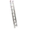 16 ft. Aluminum Extension Ladder 200 Lb. Load Capacity (Type III Duty Rating)