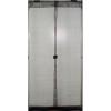 Rapid-Up 36 in. x 80 in. Black Right/Left Hand Removable Screen Door