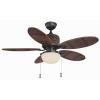 Tahiti Breeze 52 in. Indoor/Outdoor Natural Iron Ceiling Fan