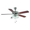 Brookhurst 52 in. Brushed Nickel Ceiling Fan