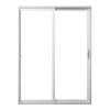 72 in. x 80 in. White Vinyl  Right-Hand Sliding Patio Door