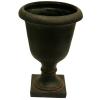 22.25 in. Narella Antique Black Rust Stonecast Urn