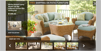 New patio furniture for your outdoor living space