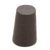 Black 1-1/4 in. x 1 in. Rubber Stopper