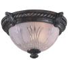 Bercello Estates 2-Light Volterra Bronze Flush-Mount