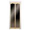 709 Series 36 in. x 80-1/2 in. Unfinished Traditional Mirror Universal/Reversible Bi-Fold Door