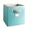 10-1/2 in. x 11 in. Blue Fabric Drawer