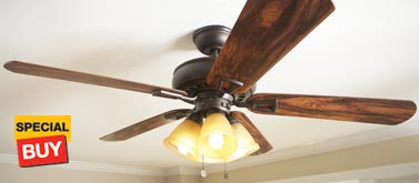 Check out the latest ceiling fan special offers