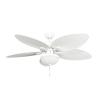 Tortola 52 in. Outdoor White Ceiling Fan