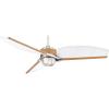 Escape 68 in. Indoor/Outdoor Brushed Nickel Ceiling Fan