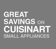 Shop Cuisinart for all your small appliances