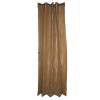 50 in. x 84 in. Exterior Curtain Shear Mocha Grommet Top  Panel