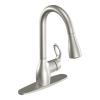 Kleo Single-Handle Pull-Down Sprayer Kitchen Faucet in Spot Resist Stainless