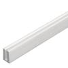 1-3/16 in. x 3/4 in. x 8 ft. Vinyl Lattice Cap Moulding