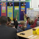 Secretary Arne Duncan and Rep. Duncan Hunter visit Shoal Creek Elementary School