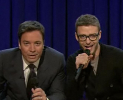 Fallon and Timberlake Reunite Over Rap