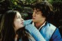 SLUG: ST/ENCHANTED9. DATE: Downloaded E-mail 04/08/2004 (mmm) CREDIT: Photo by David Appleby/Courtesy Miramax Films. CAPTION: Anne Hathaway and Hugh Dancy in 'Ella Enchanted.'