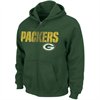 Green Bay Packers Green Touchback III Full Zip Hoody Sweatshirt