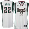 adidas Milwaukee Bucks #22 Michael Redd White Home Swingman Jersey