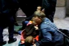 Occupy DC Protesters Use Kids to Blockade Door