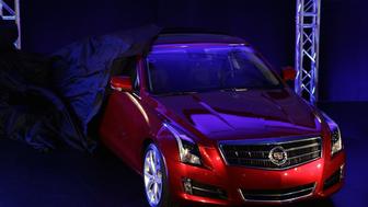 The 2013 Cadillac ATS is unveiled prior to the North American International Auto Show in Detroit