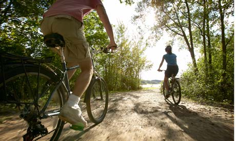 cycling in Bewl