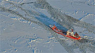 Treacherous sea ice delays fuel delivery to Nome, Alaska